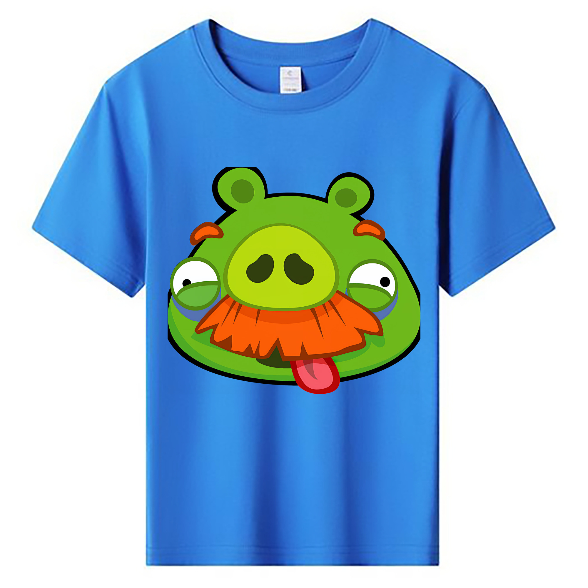 （画像用） Angry Birds アングリーバード 綿100％キッズTシャツ（フロントプリント）